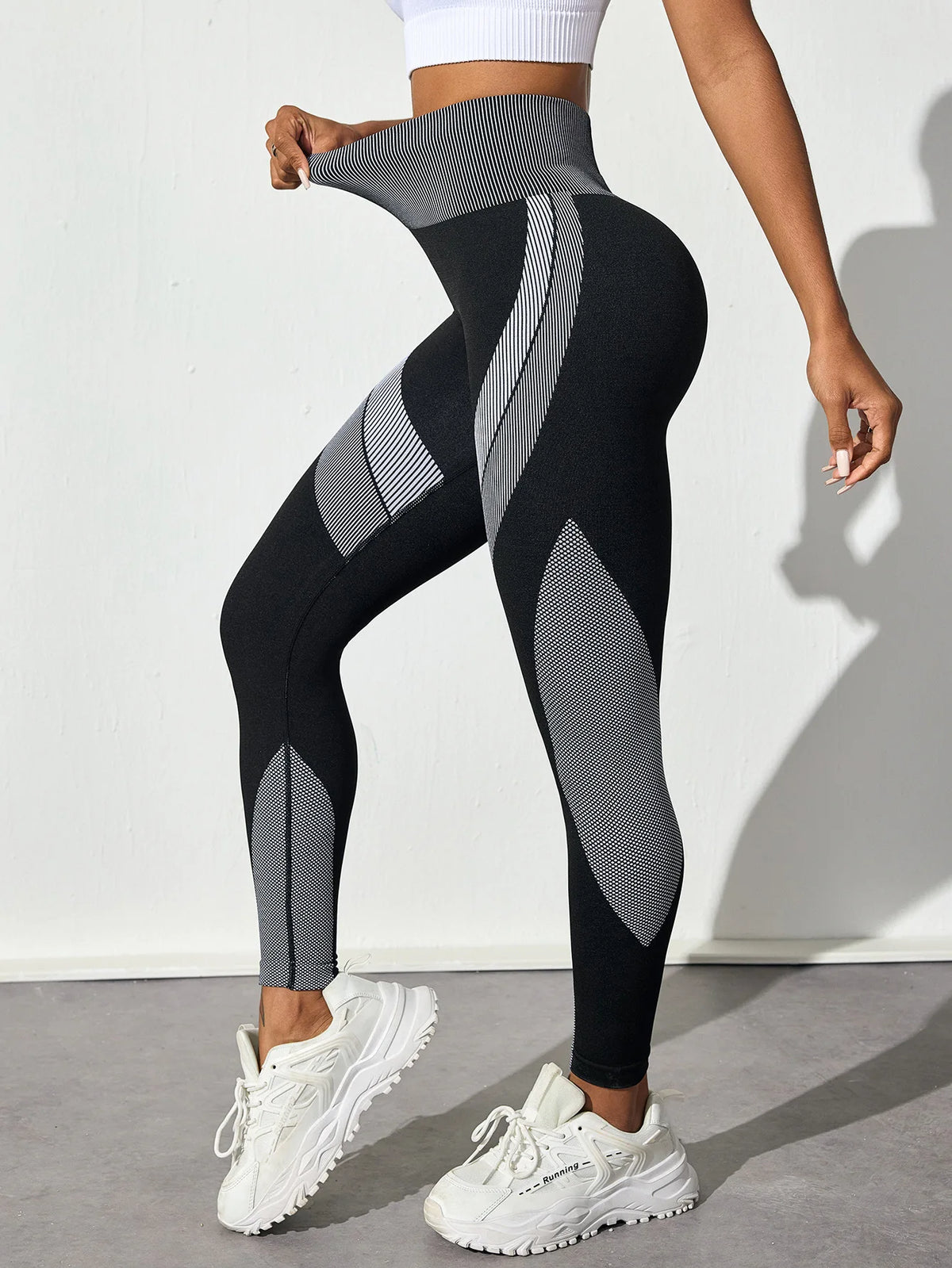Seamless High-Waisted Yoga Leggings