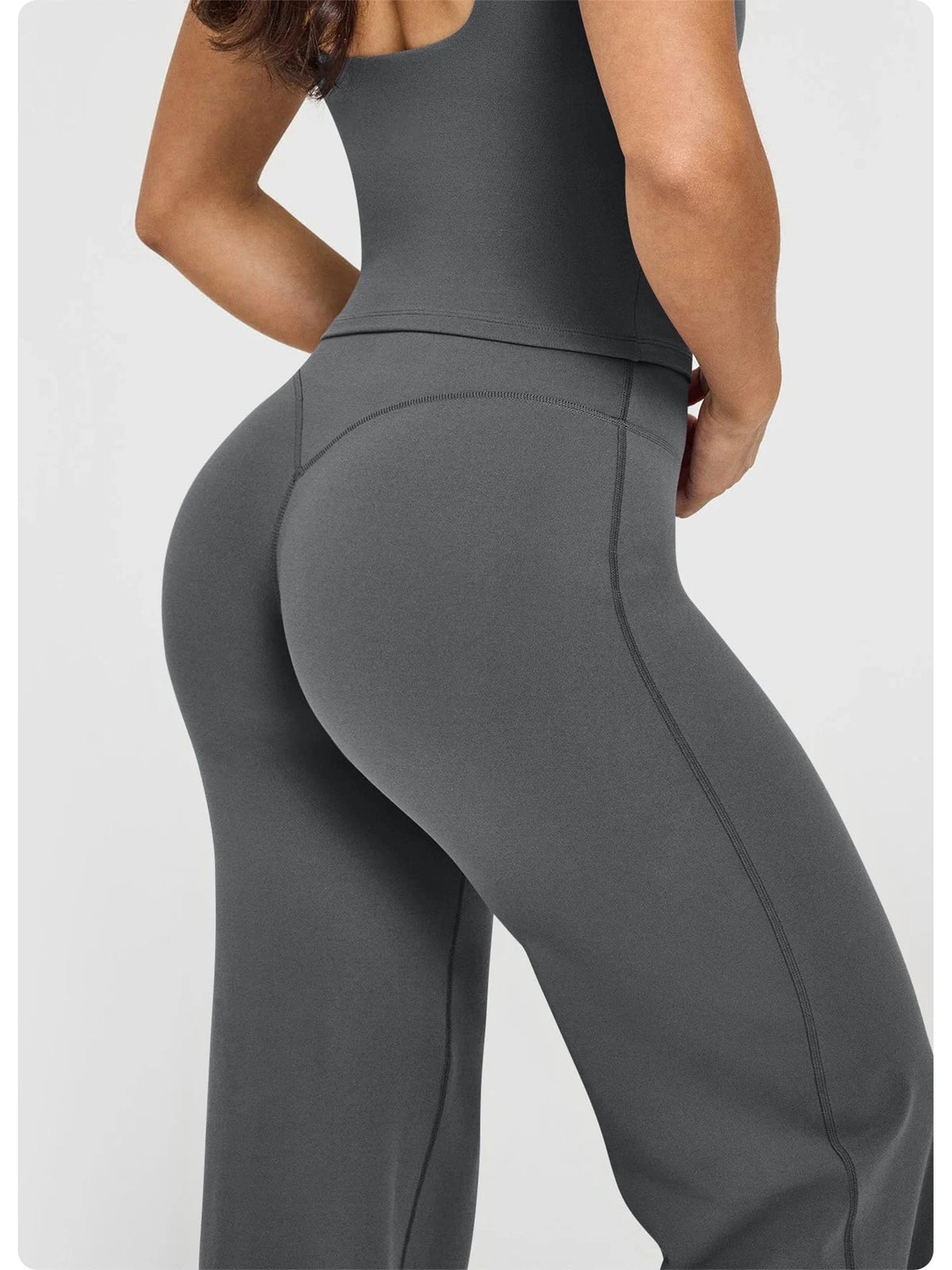High-Waisted Wide-Leg Yoga Pants