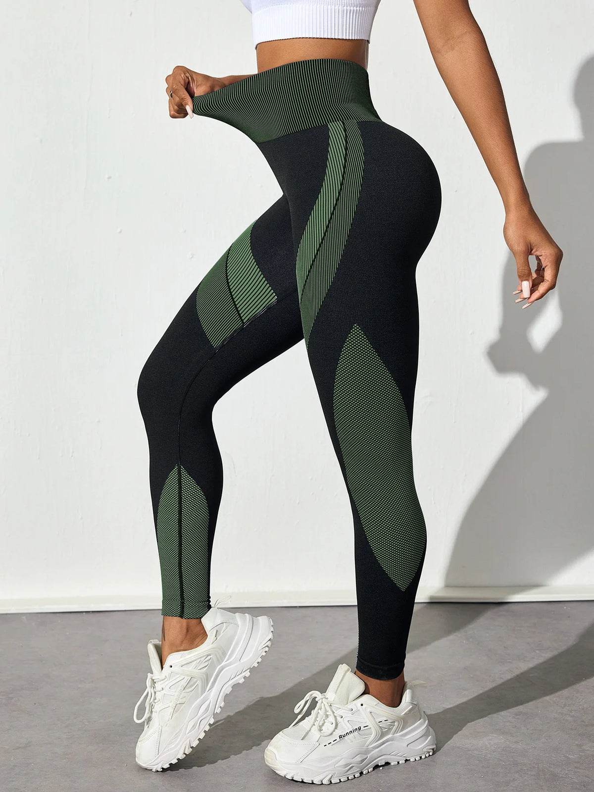 Seamless High-Waisted Yoga Leggings