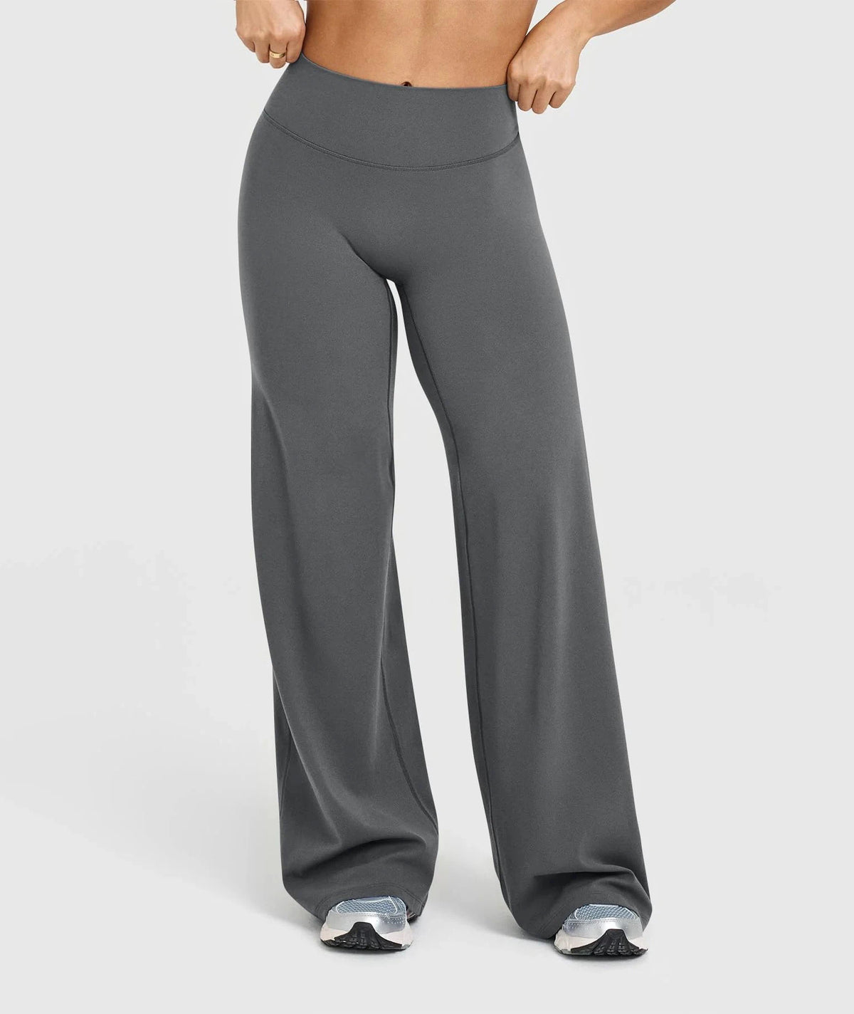 High-Waisted Wide-Leg Yoga Pants