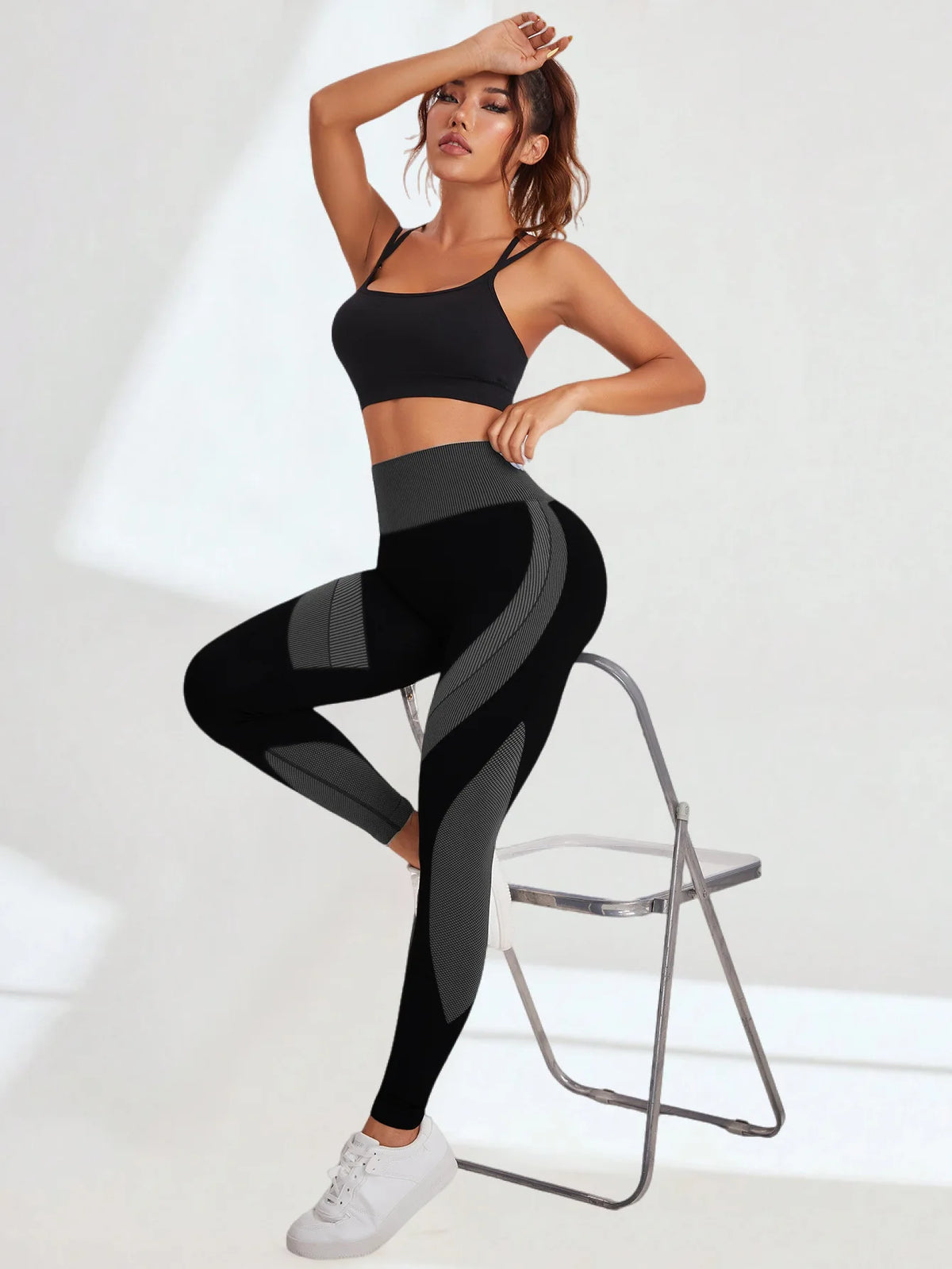Seamless High-Waisted Yoga Leggings