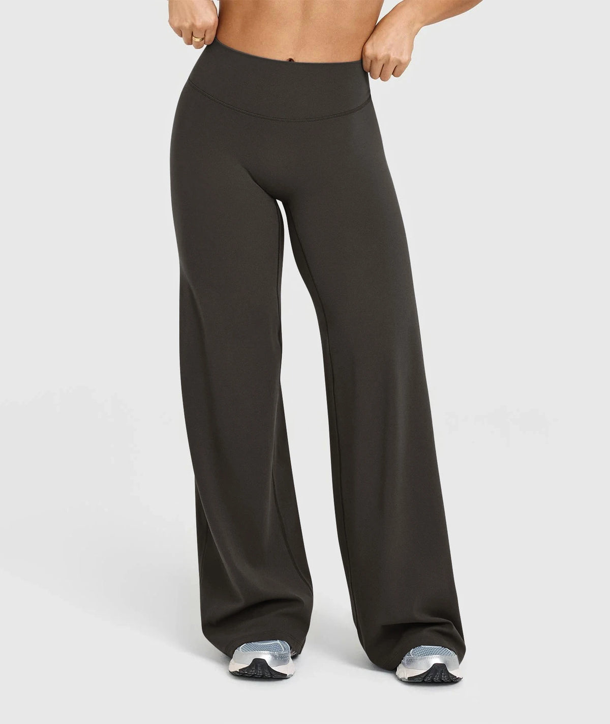 High-Waisted Wide-Leg Yoga Pants
