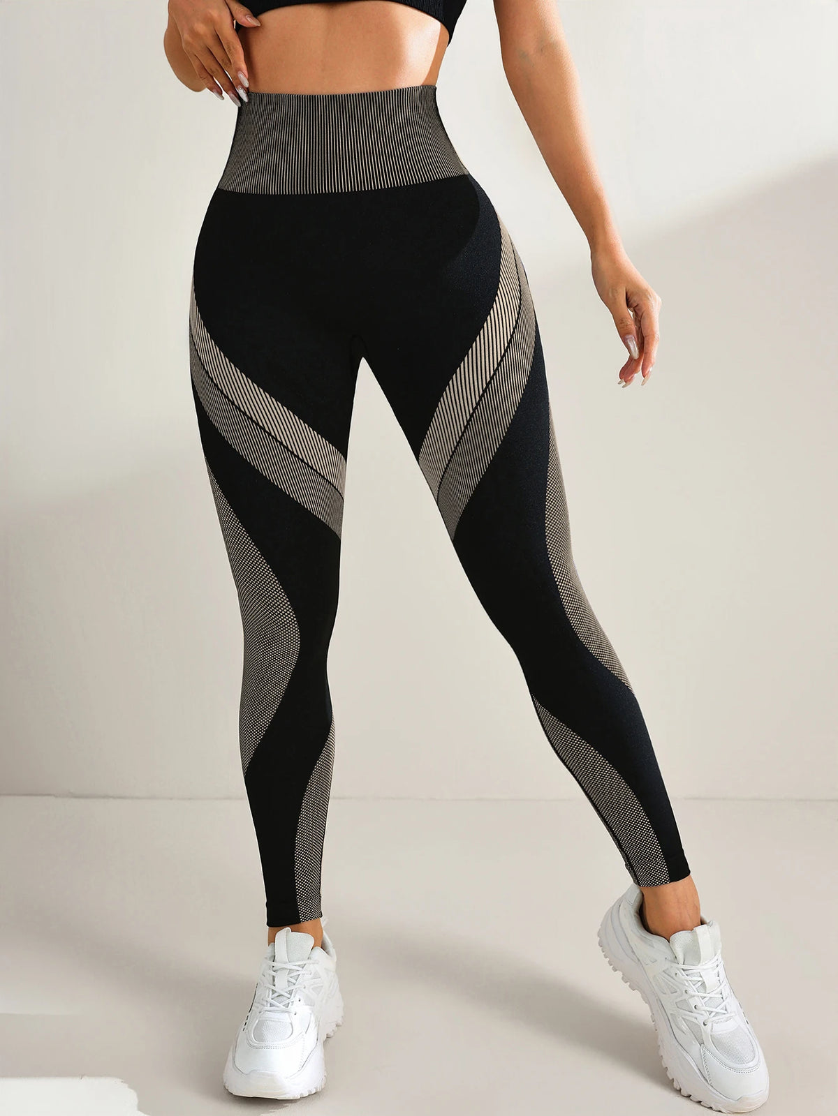 Seamless High-Waisted Yoga Leggings