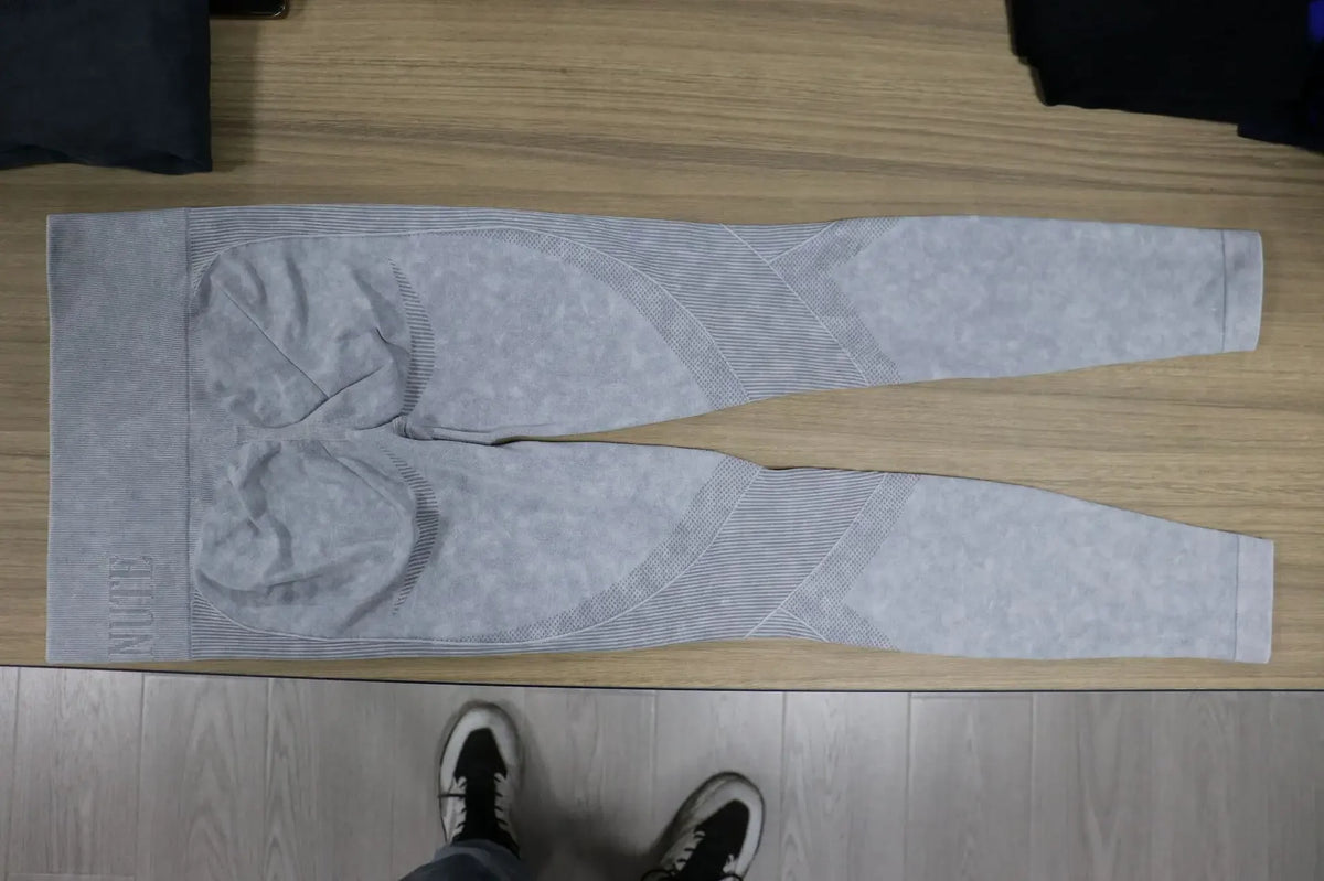 Sand-Washed Seamless Yoga Leggings