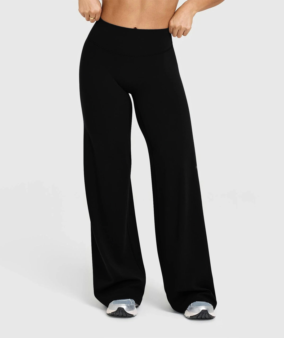 High-Waisted Wide-Leg Yoga Pants