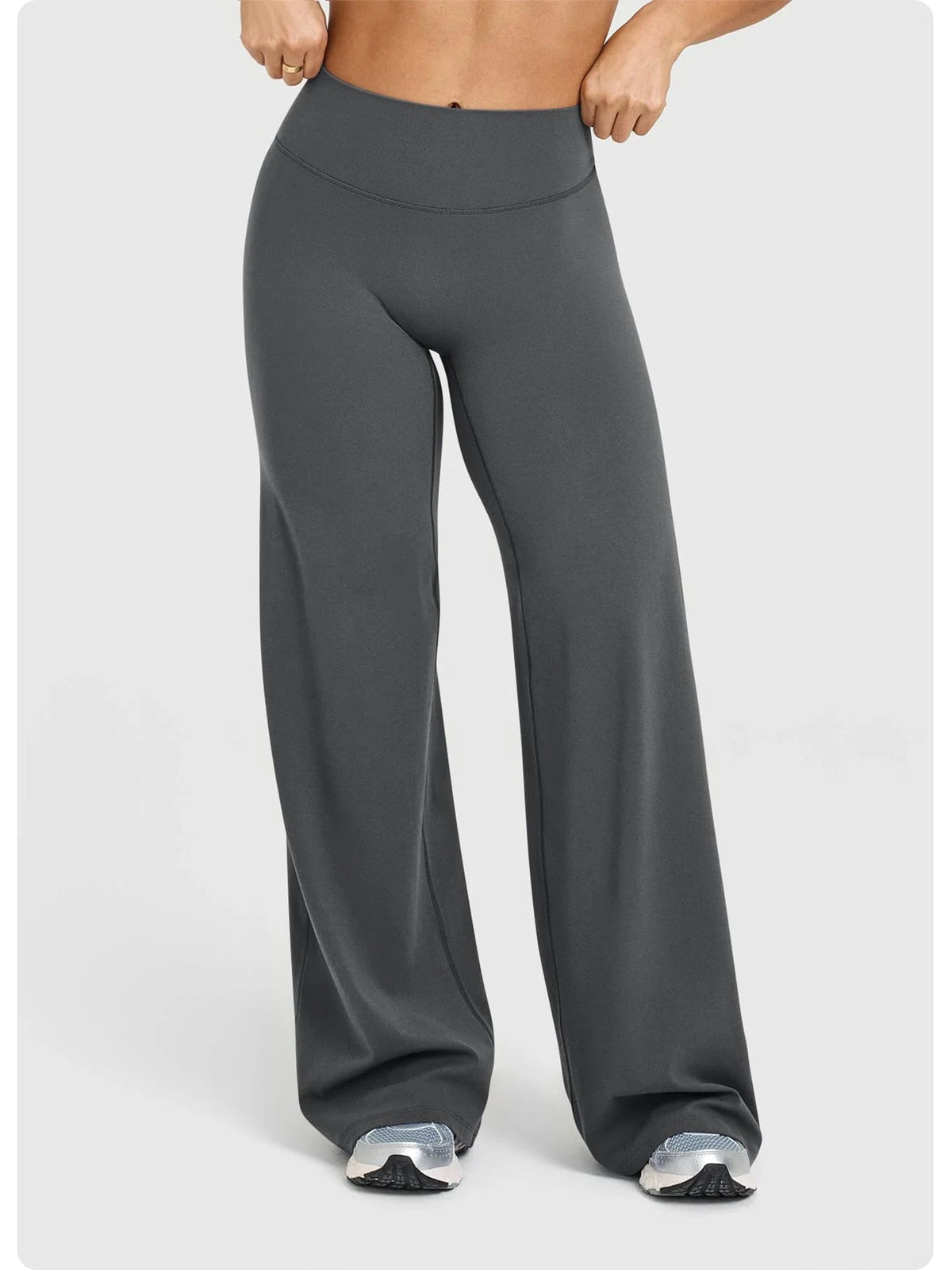 High-Waisted Wide-Leg Yoga Pants