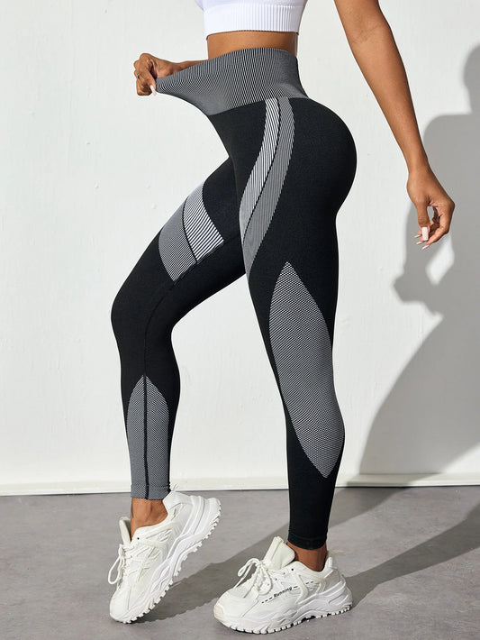 Seamless High-Waisted Yoga Leggings