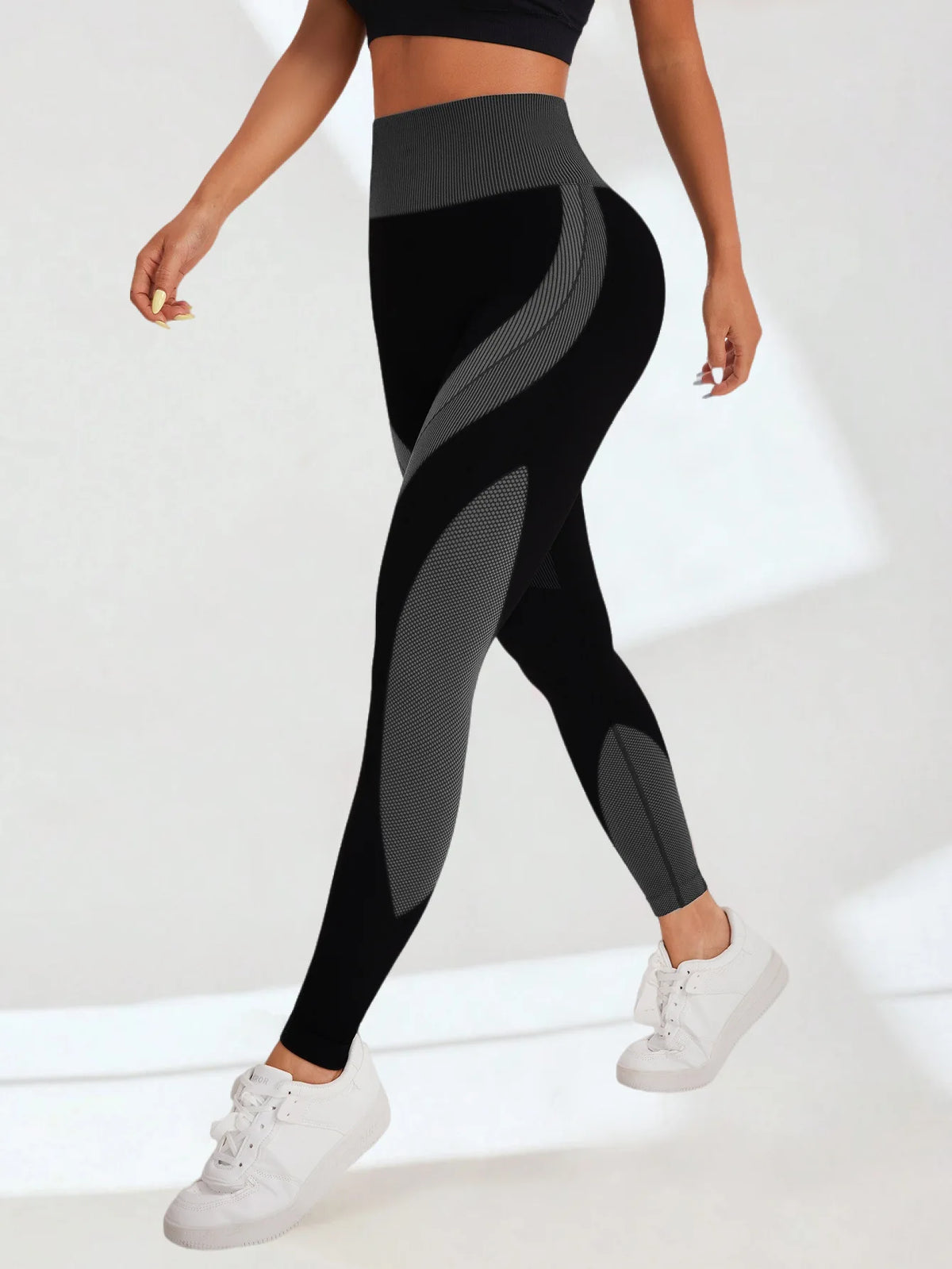 Seamless High-Waisted Yoga Leggings