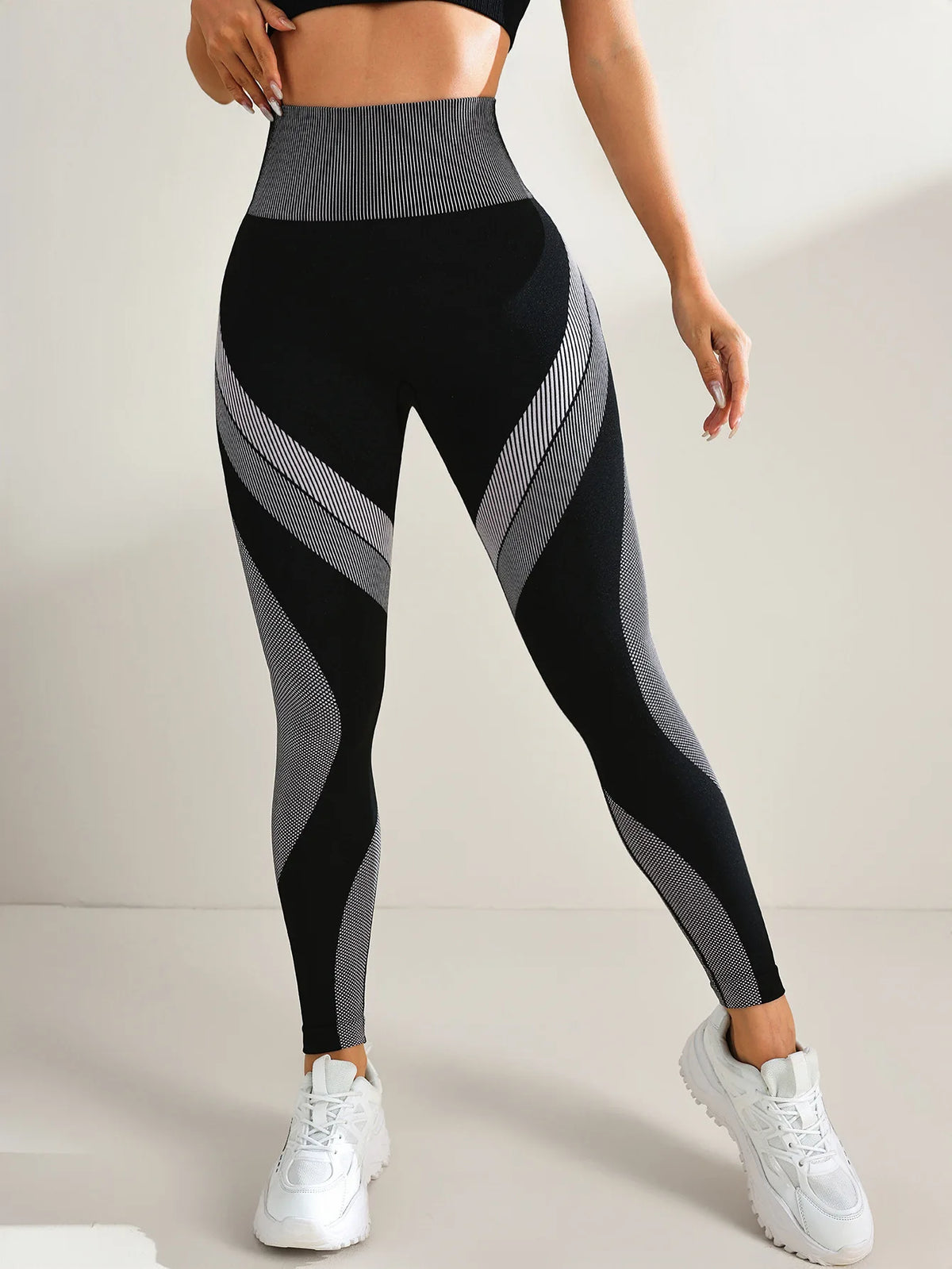 Seamless High-Waisted Yoga Leggings