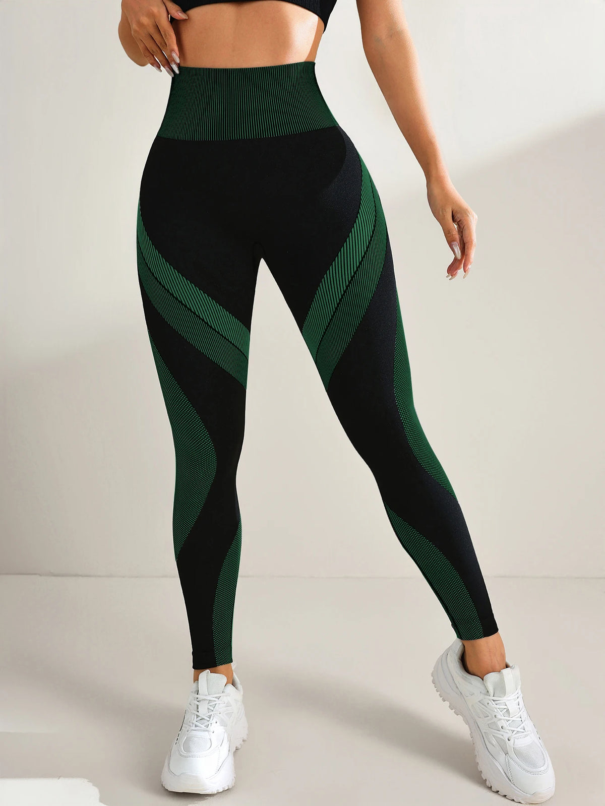 Seamless High-Waisted Yoga Leggings