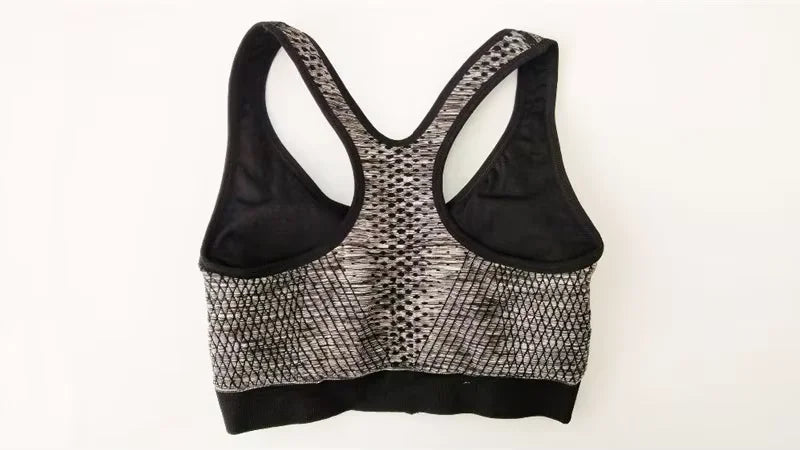 Women Sports Bra Front Zipper Sports Bra Breathable Shock-proof Underwear High Impact Yoga Bra Running Vest Fitness Workout Tops