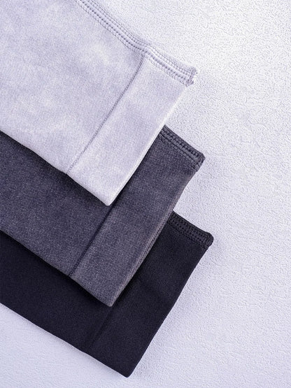 Sand-Washed Seamless Yoga Leggings