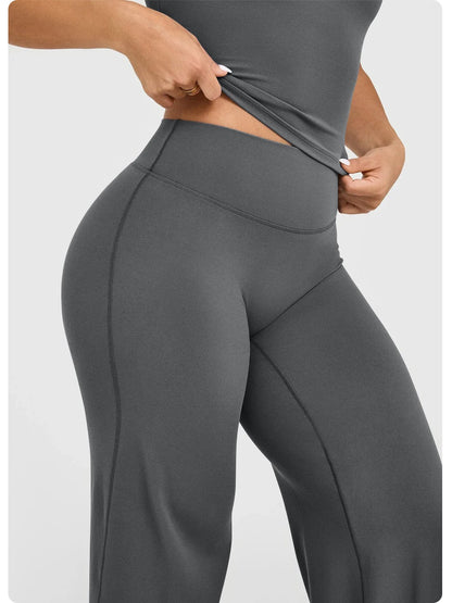 High-Waisted Wide-Leg Yoga Pants