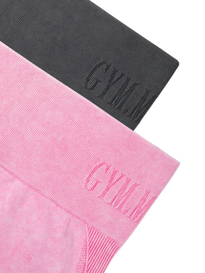 Sand-Washed Seamless Yoga Leggings